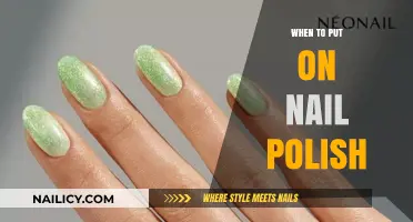 Perfect Timing for Polished Nails: When to Apply Nail Polish