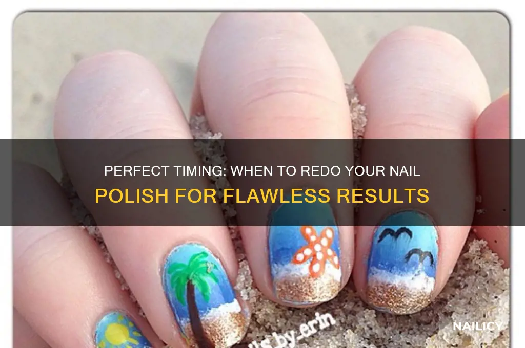 when to redo nail polish