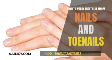 Blue Nails: When to Worry About Discoloration