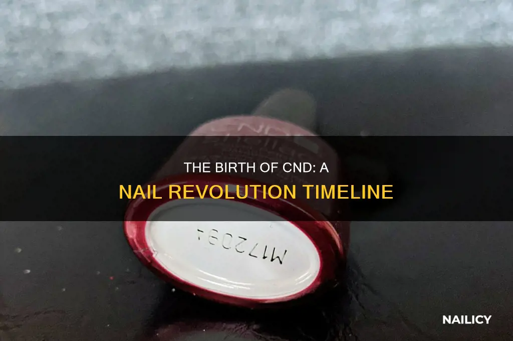 when was cnd founded nails