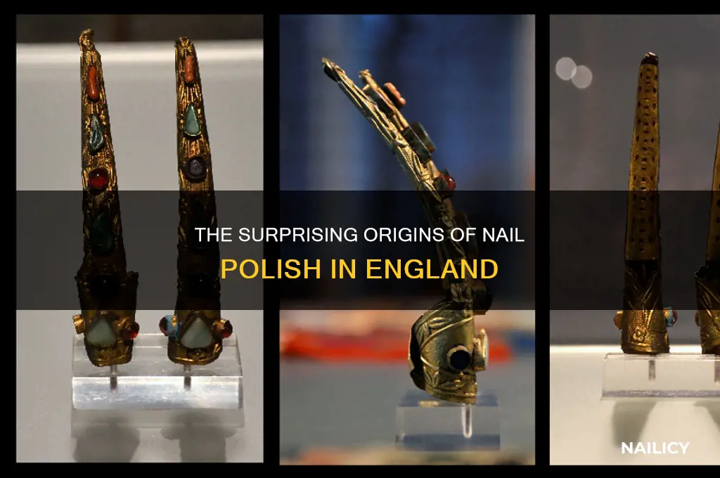 when was nail polish invented in england