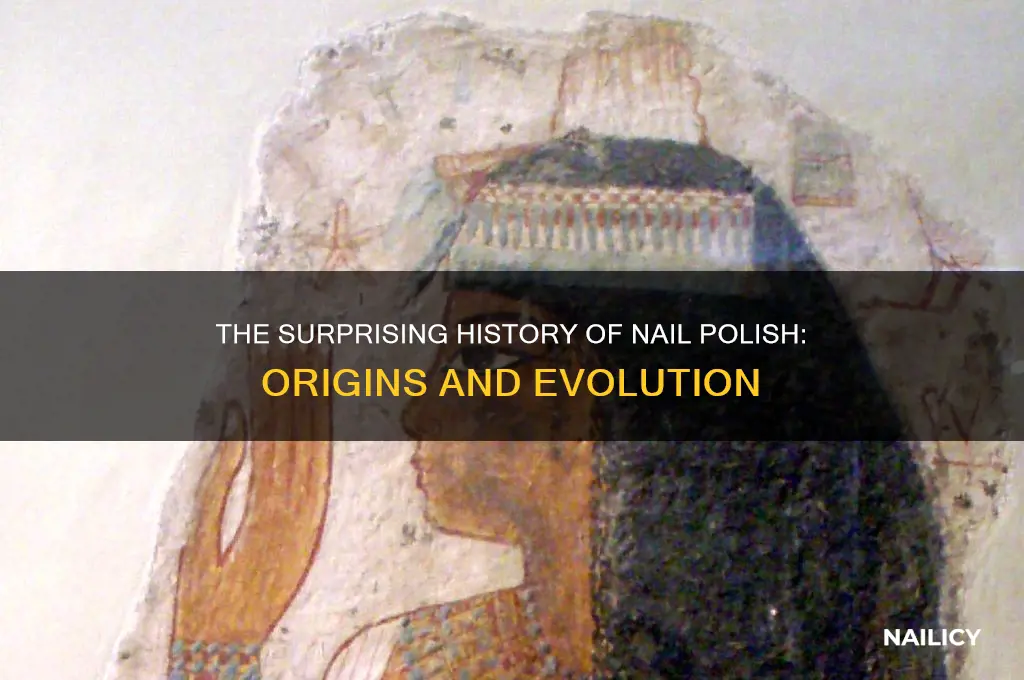 when was nail polish made