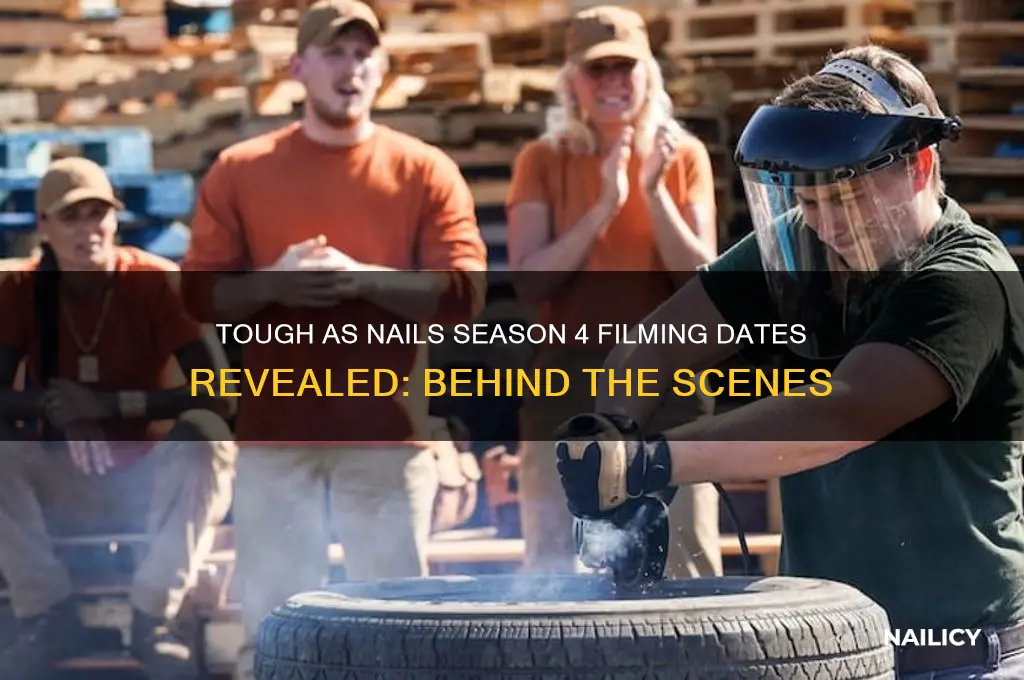 when was tough as nails season 4 filmed