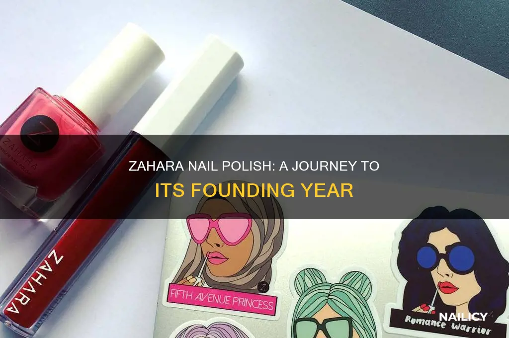 when was zahara nail polish started