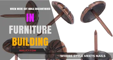 The Evolution of Furniture Building: Cut Nails Discontinuation