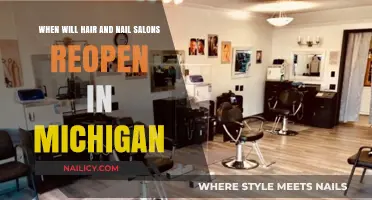 When Will Michigan Salons Reopen for Hair and Nail Services?