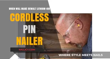Dewalt's Lithium-Ion Cordless Pin Nailer Release Date: What to Expect