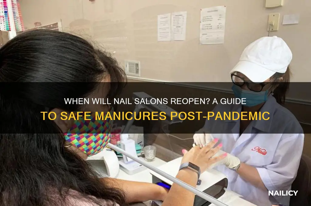 when will nail salon