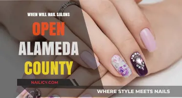 Alameda County Nail Salons Reopening: When Can You Book an Appointment?