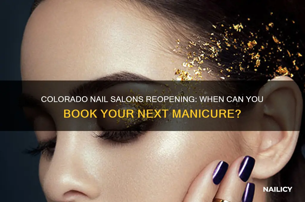 when will nail salons open in colorado