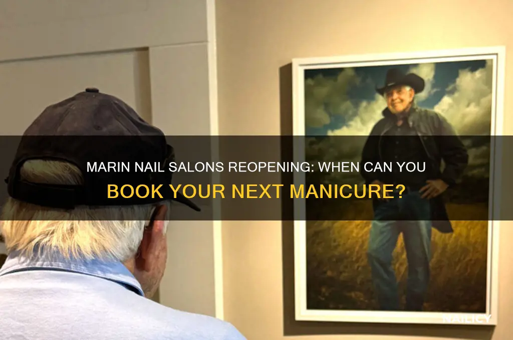 when will nail salons open in marin