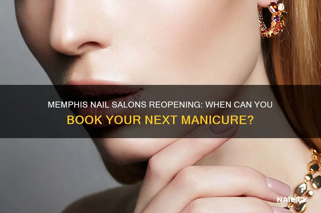 when will nail salons open in memphis