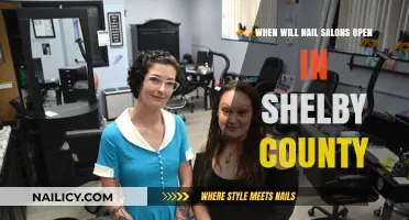 Shelby County Nail Salons Reopening: When Will Services Resume?
