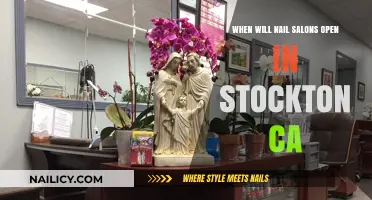 Stockton CA Nail Salons Reopening: When Will Services Resume?