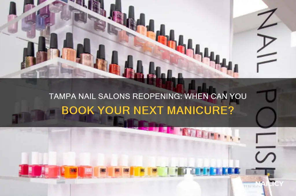 when will nail salons open in tampa