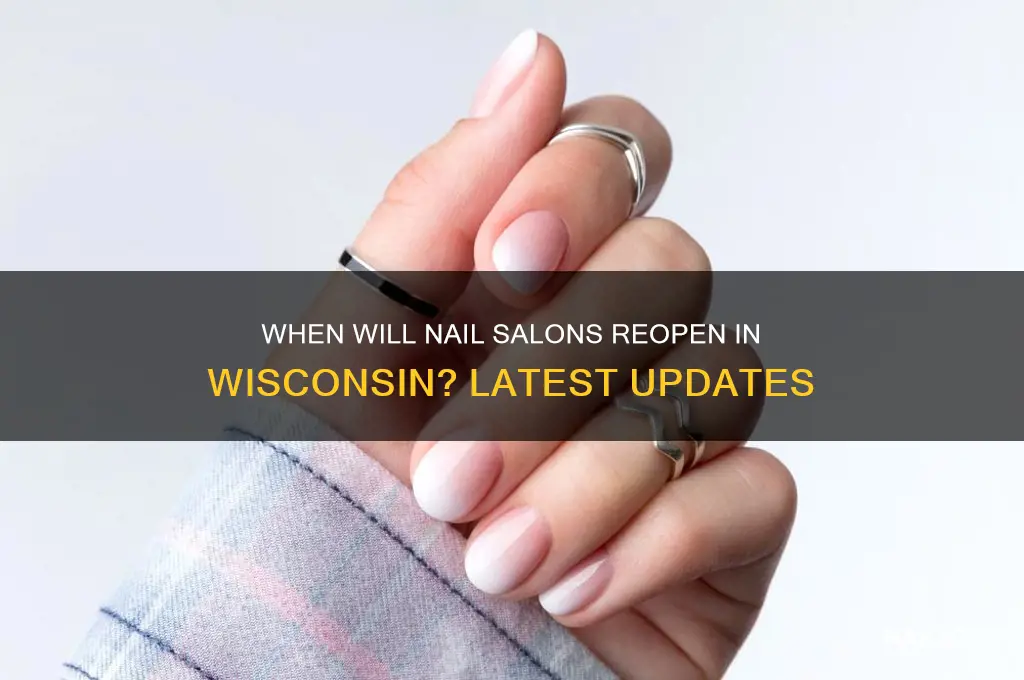 when will nail salons open in wi