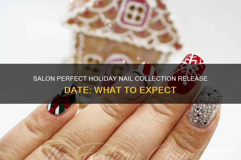 when will salon perfect release holiday nail collection
