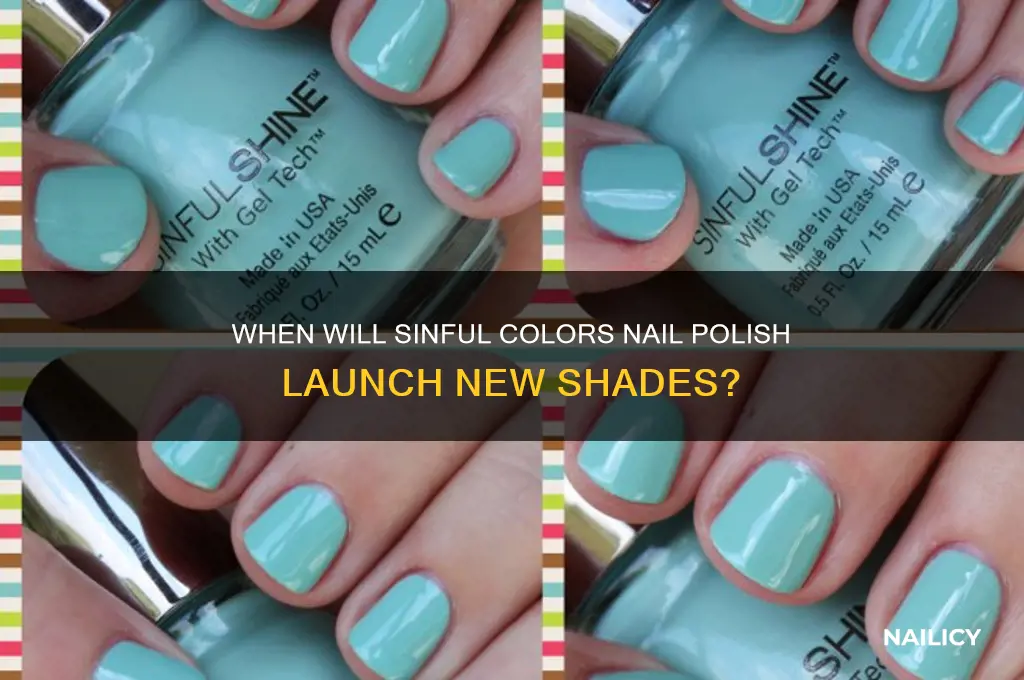 when will sinful colors nail polish