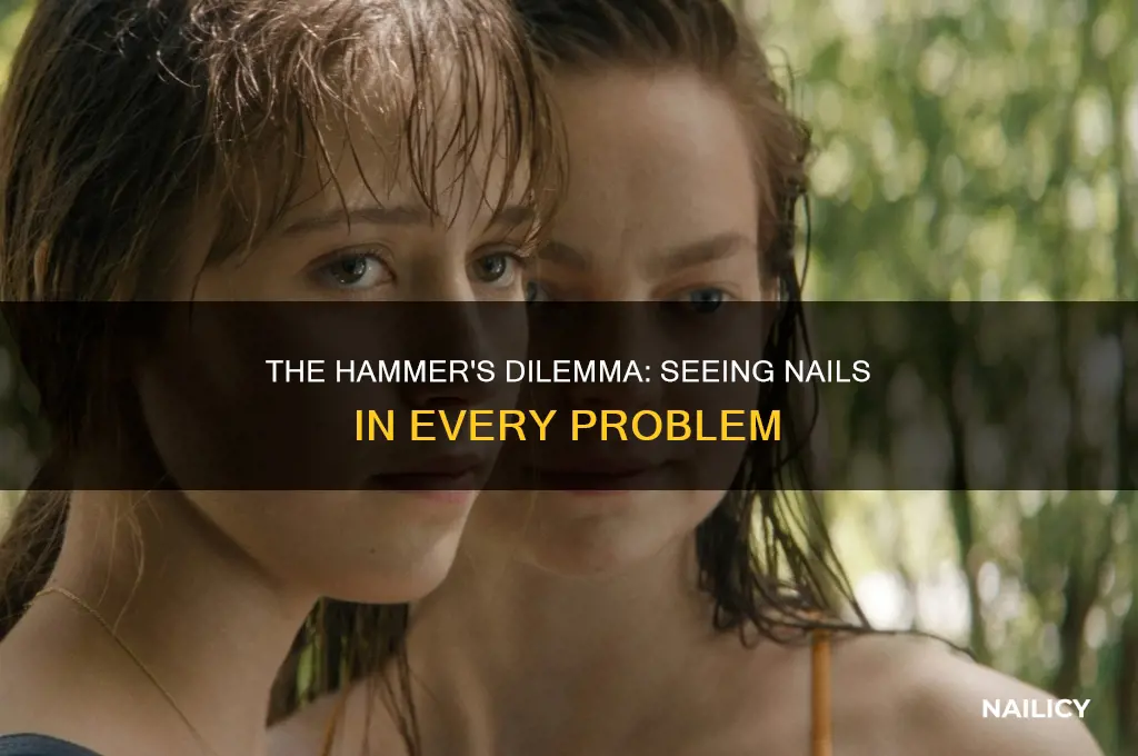when your a hammer everything is a nail