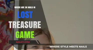 Lost Treasure Game: Uncover the Secret Location of 30 Hidden Nails