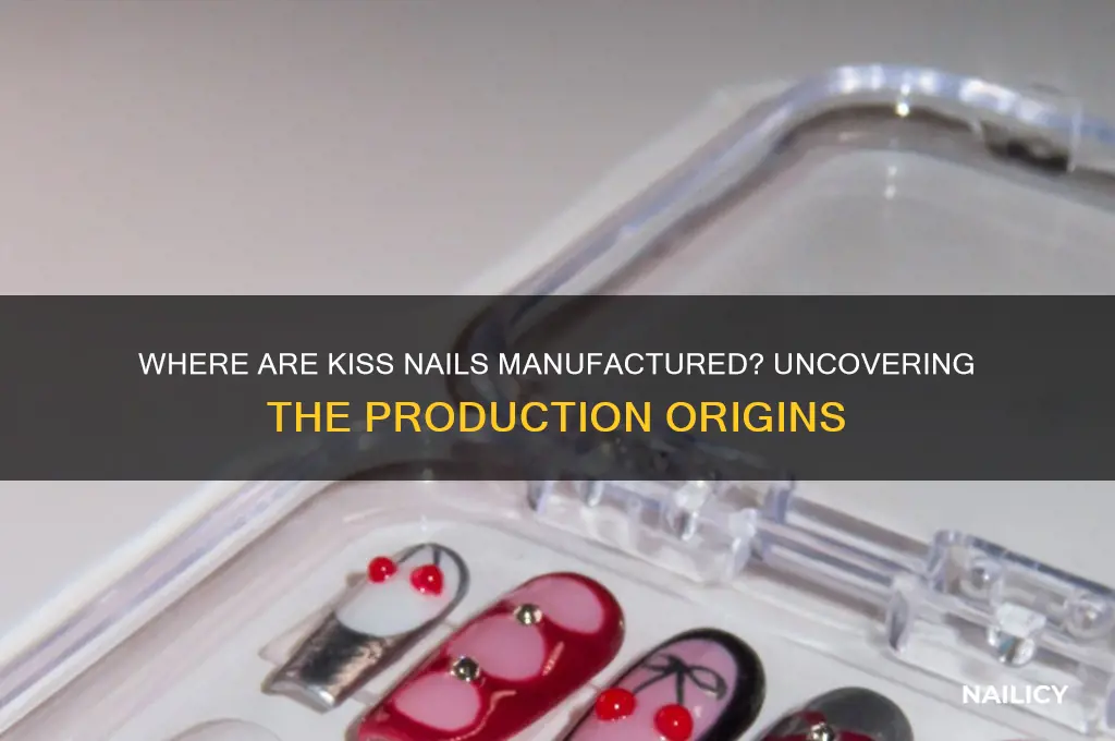 where are kiss nails manufactured