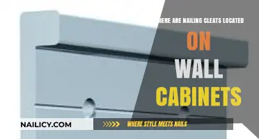 Locating Nailing Cleats on Wall Cabinets: A Quick Installation Guide