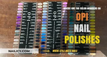 Finding OPI Nail Polish Color Numbers: A Quick Guide