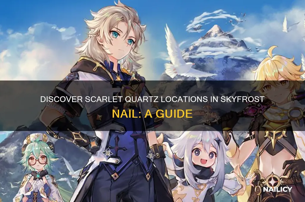 where are the scarlet quartz in skyfrost nail