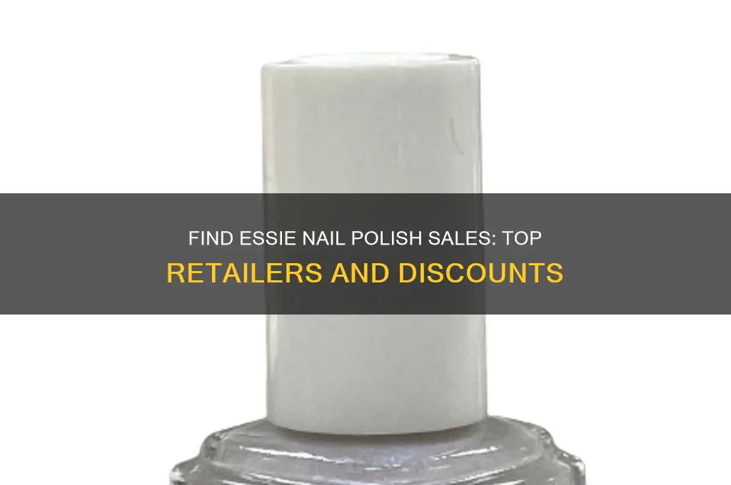 where are there sales on essie nail polish