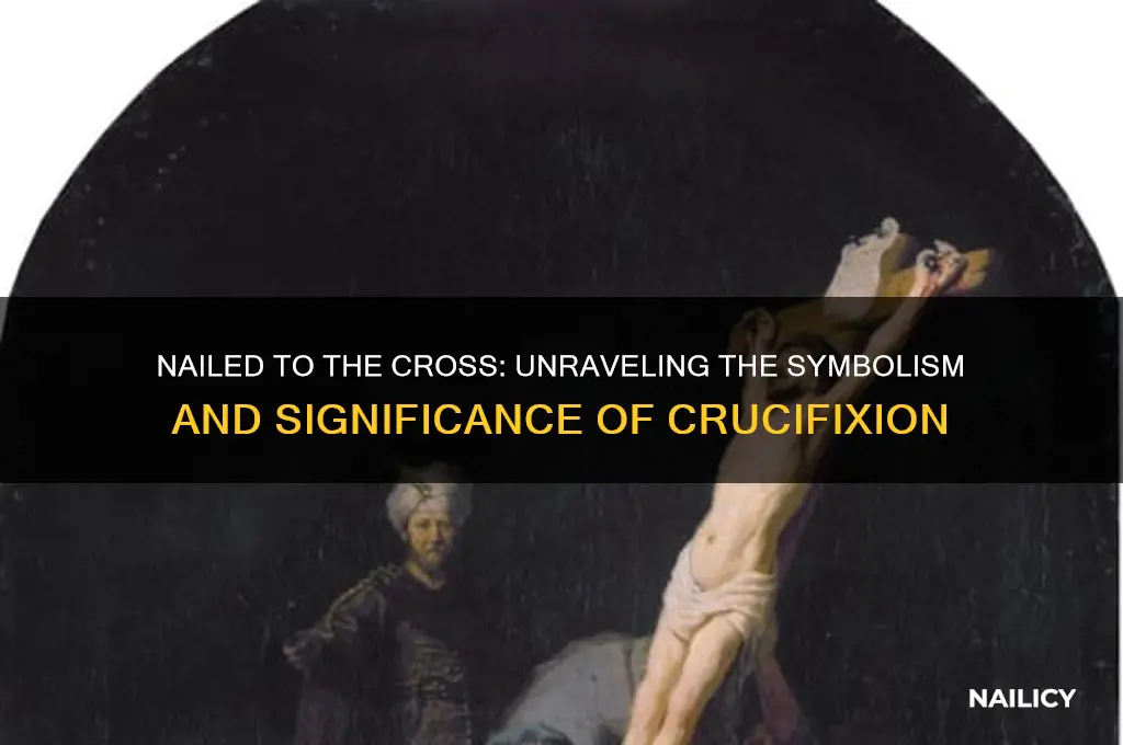 where are you nailed him to the cross