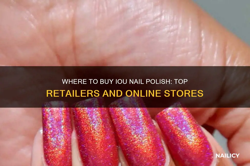 where buy iou nail polish