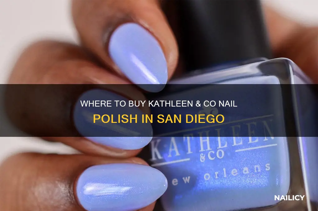 where buy kathleen & co nail polish at san diego