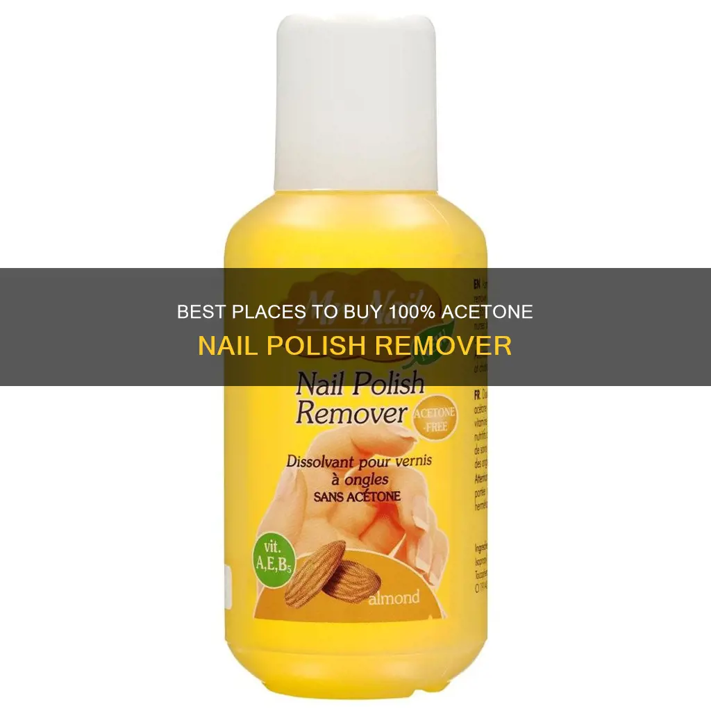 where can i buy 100 acetone nail polish remover