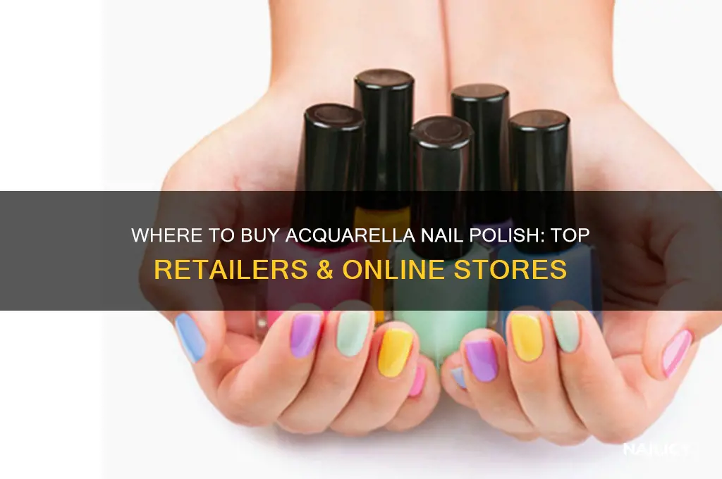 where can i buy acquarella nail polish
