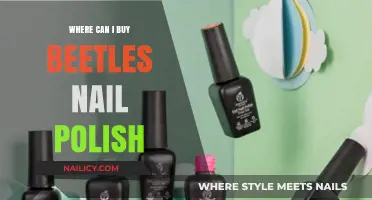 Where to Buy Beetles Nail Polish: Top Retailers and Online Stores