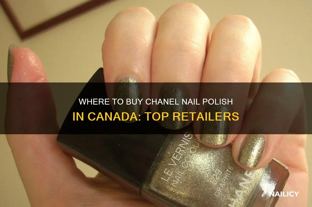 where can i buy chanel nail polish in canada