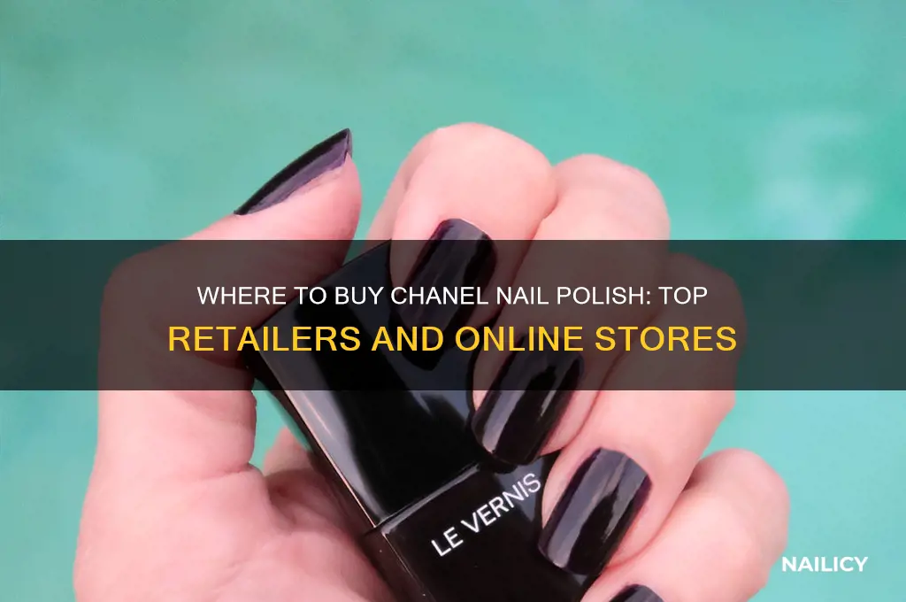 where can i buy chanel nail polish