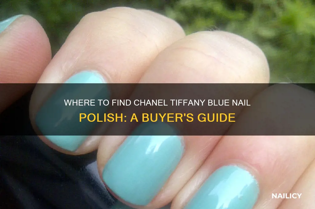 where can i buy chanel tiffany blue nail polish