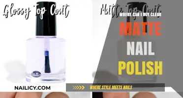 Best Places to Buy Clear Matte Nail Polish Online and In-Store