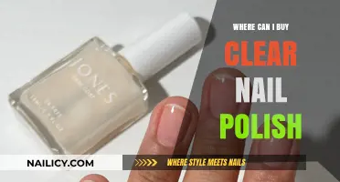 Where to Buy Clear Nail Polish: Top Retailers and Online Stores