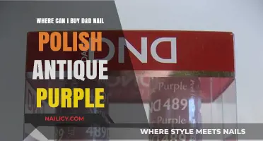 Discover Where to Buy D&D Antique Purple Nail Polish Online
