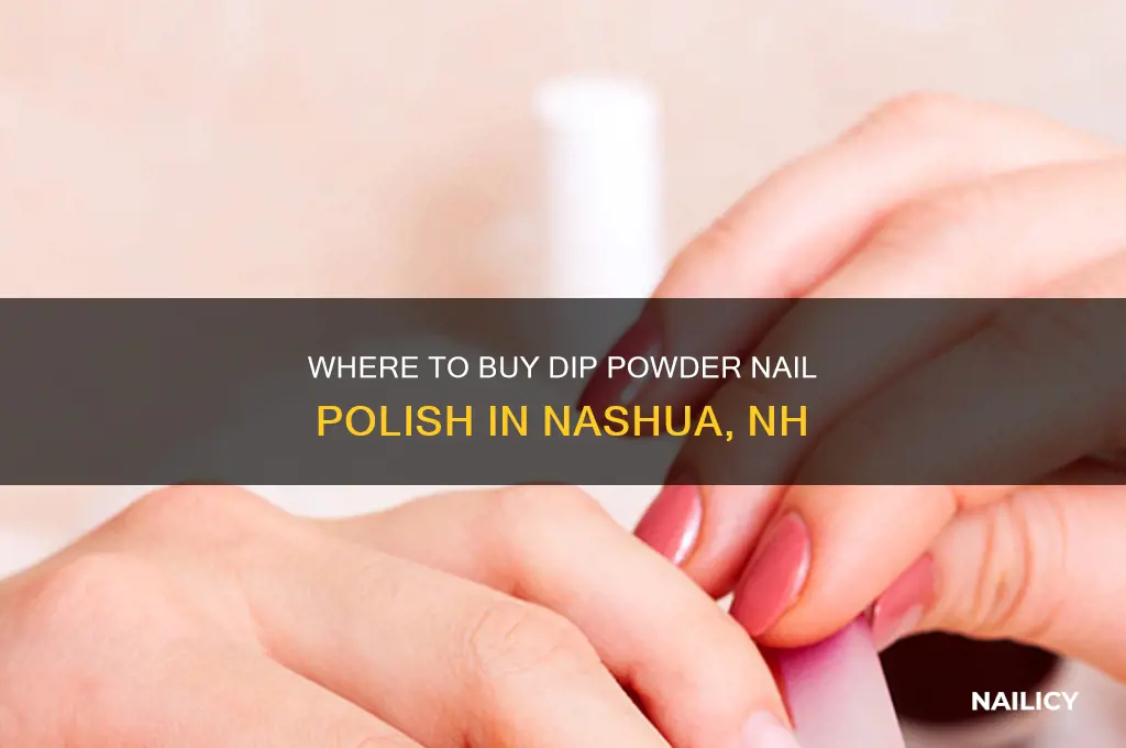 where can i buy dip powder nail polish nashua nh