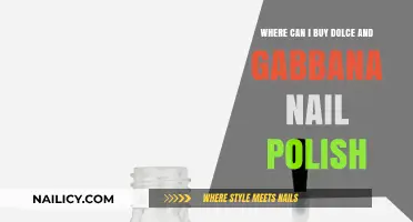 Where to Buy Dolce & Gabbana Nail Polish: Top Retailers