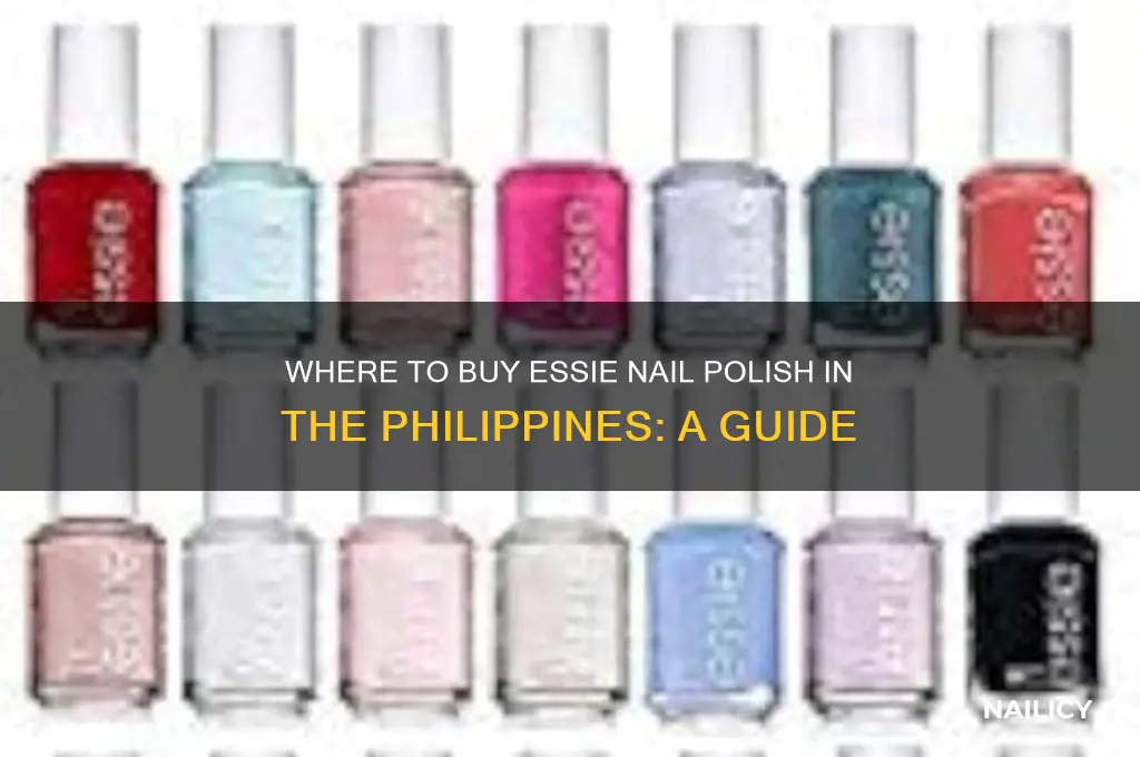 where can i buy essie nail polish in philippines