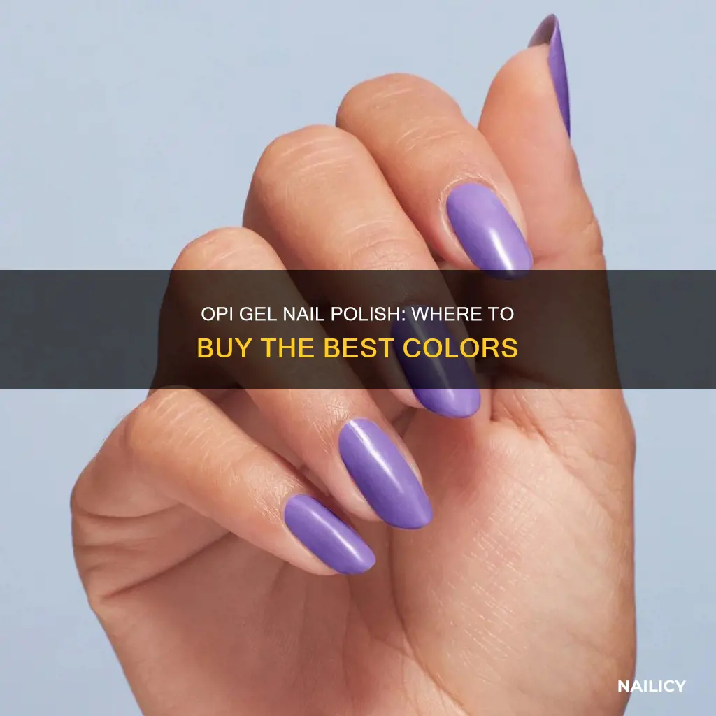 where can i buy gel nail polish opi