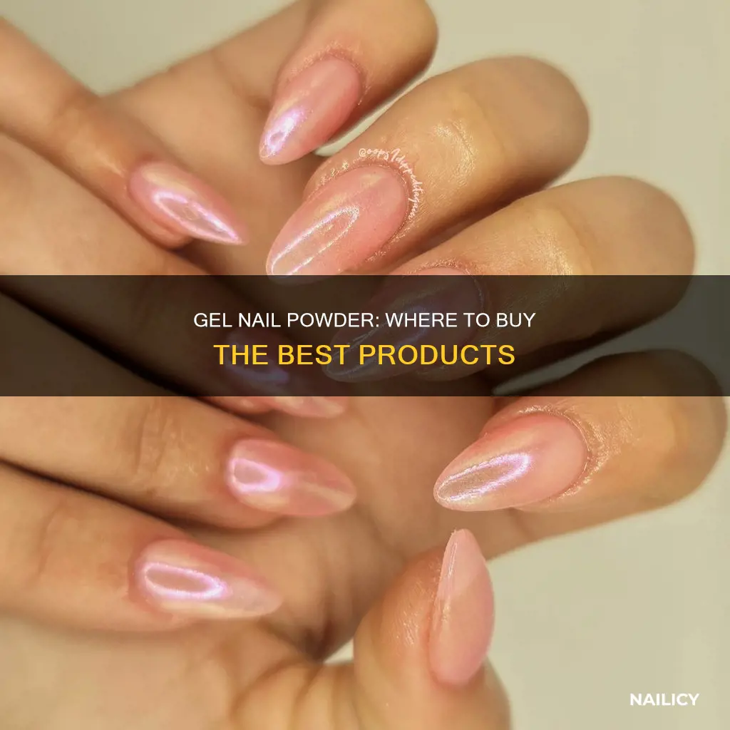 where can i buy gel nail powder