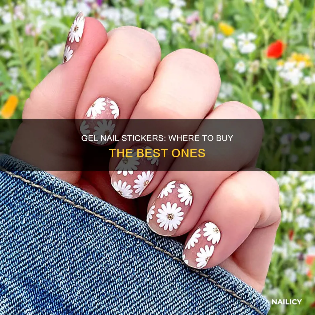 where can i buy gel nail stickers
