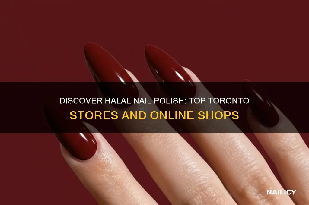 where can i buy halal nail polish in toronto