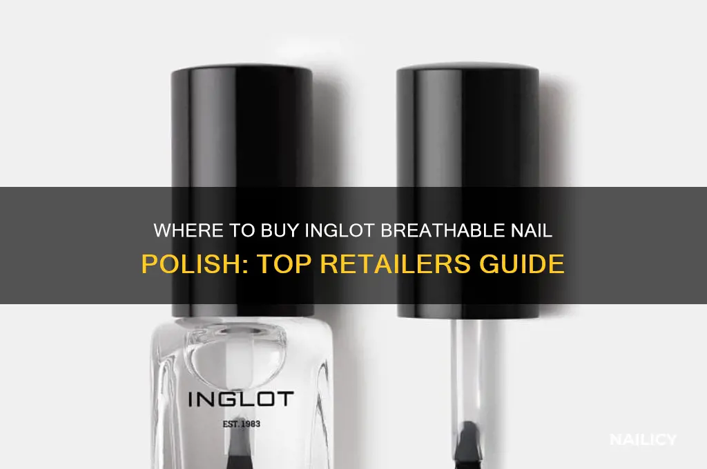 where can i buy inglot breathable nail polish