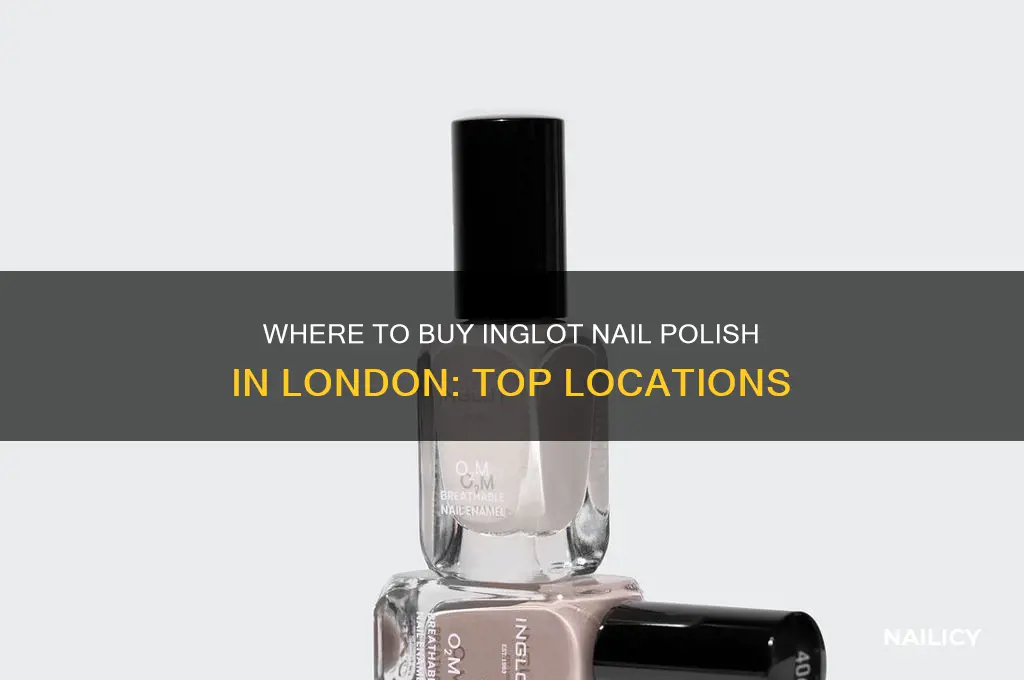 where can i buy inglot nail polish in london